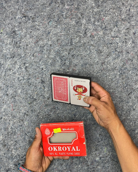 Okroyal 100% All Plastic Playing Cards