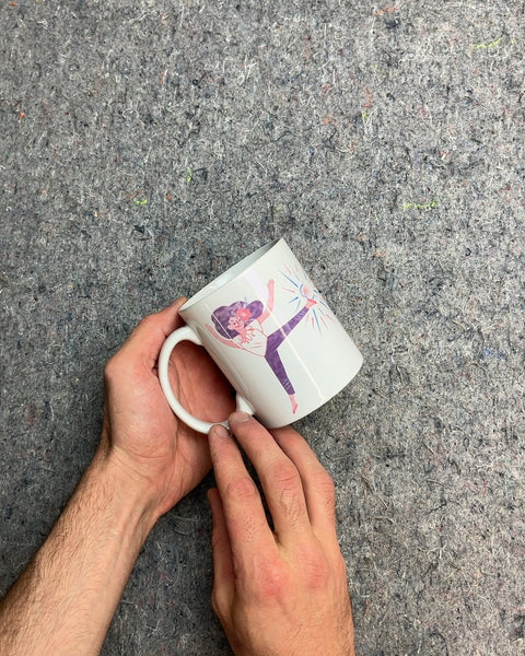 Women Kicking Ass Mug