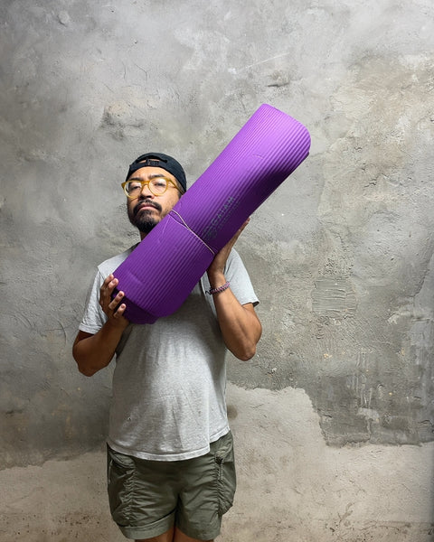Gaiam Thick Purple Yoga Mat