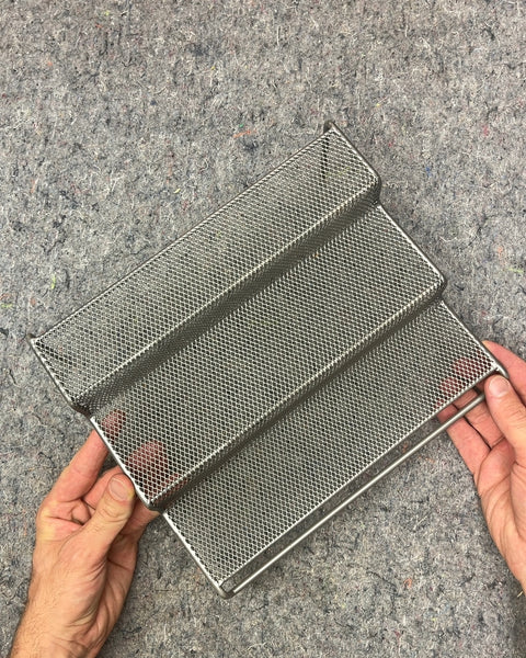 3-tier Metal Mesh Spice Rack, 9x10"