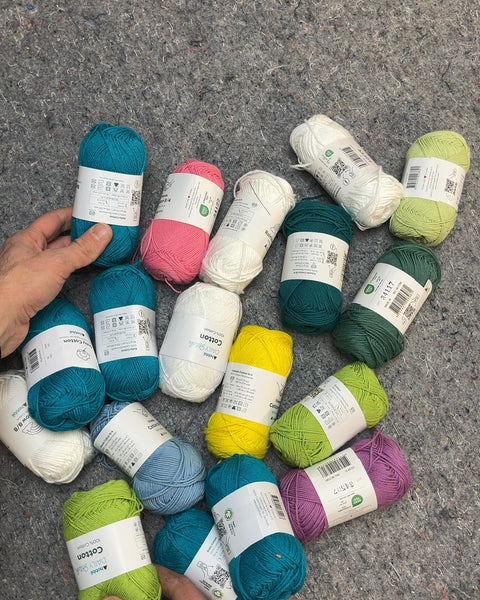 Hobii Daily Stitch Cotton Yarn Lot