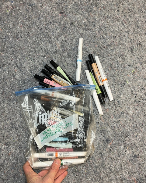 A Ziploc Bag Of Super Good Markers