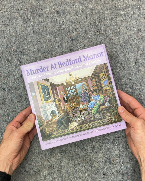 Murder At Bedford Manor 1000 Piece Jigsaw Puzzle