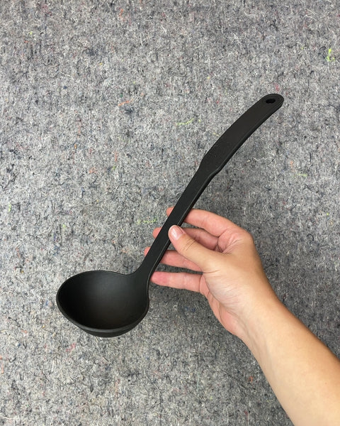 Black Plastic Ladle