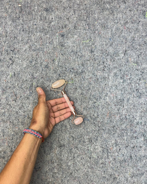 Rose Quartz Facial Roller