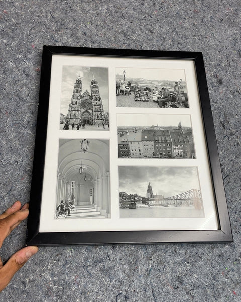 Black Multi-Photo Picture Frame, 16x13"