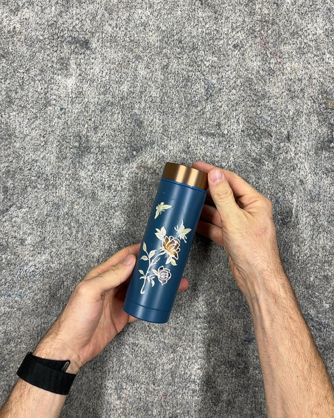 February Mountain Mother Of Pearls Korean Insulated Tumbler