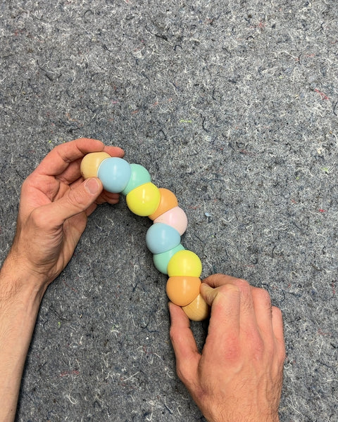 Classic World Wooden Twist Caterpillar