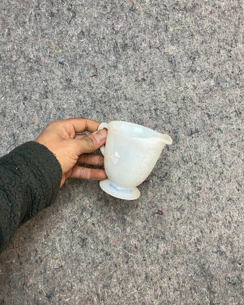 Milk Glass Creamer