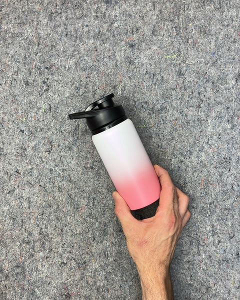 Brand New Ombre Pink and White Water Bottle