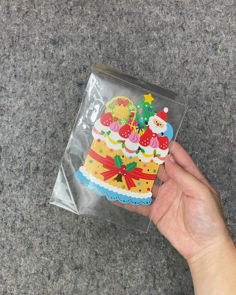 1 Christmas Cake Greeting Card