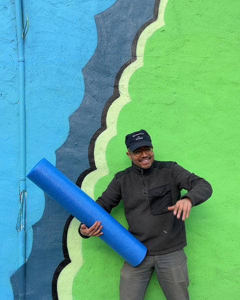 Blue Foam Roller