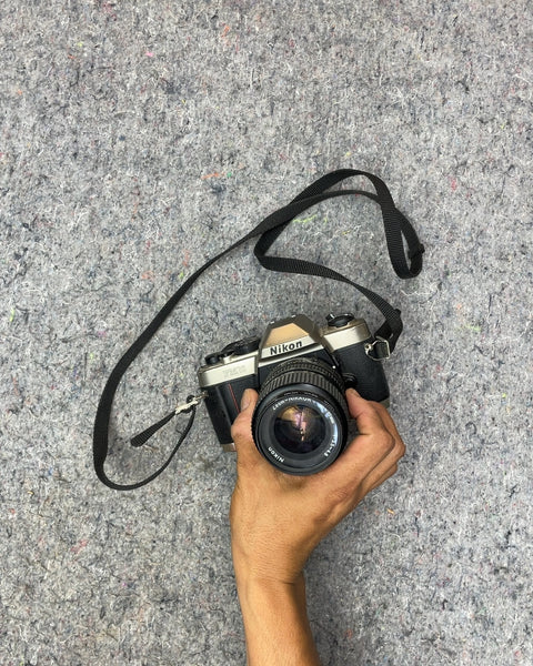Nikon Film FM10 35mm SLR with a 35-70mm lens