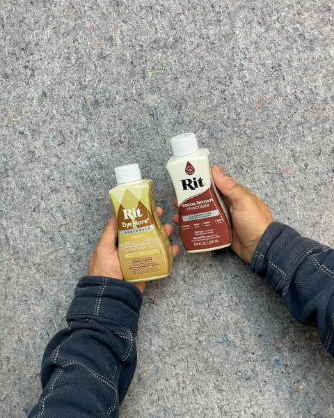 Rit DyeMore (Lite)  & Cocoa Brown (Full)