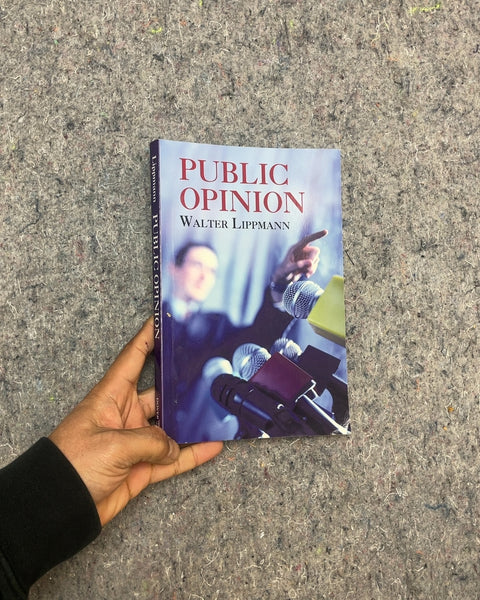 Public Opinion by Walter Lippmann
