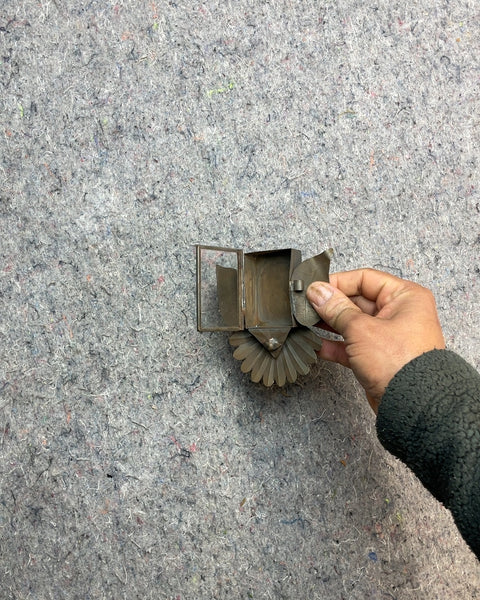 Vintage Metal Candle Holder