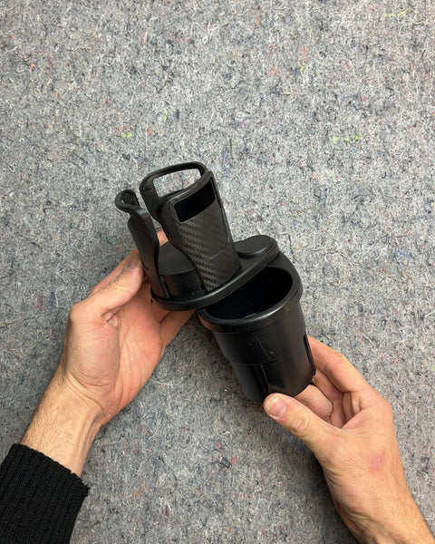Black Car Cup Holder Expander