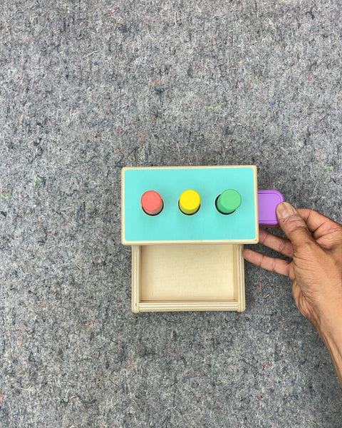 Lovevery Wooden Ball Drop Box