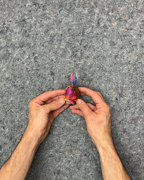 Colorful Decorative Rabbit Figurine