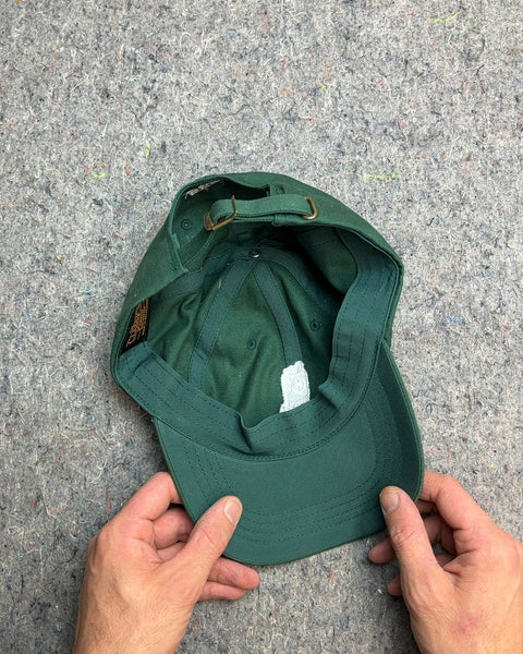 Bero Green Baseball Cap with Embroidered Can