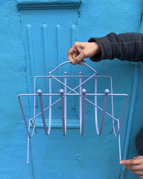 Sexy Metal Magazine Rack