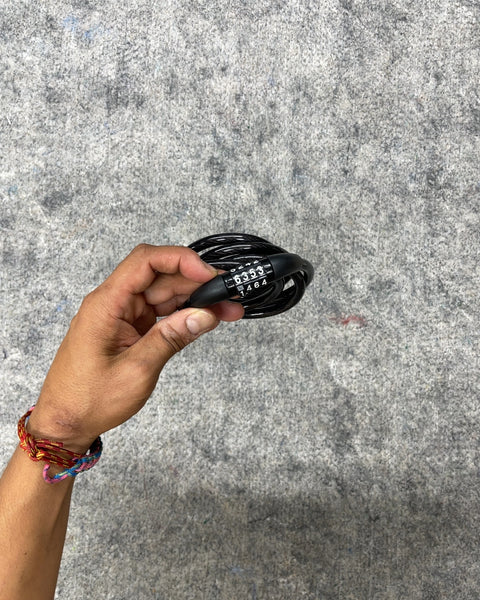 4-Digit Combination Coiled Bike Cable Lock