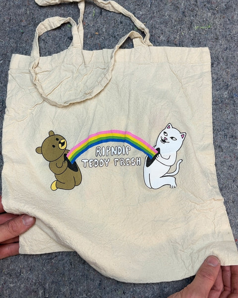 Ripndip Teddy Fresh Tote Bag
