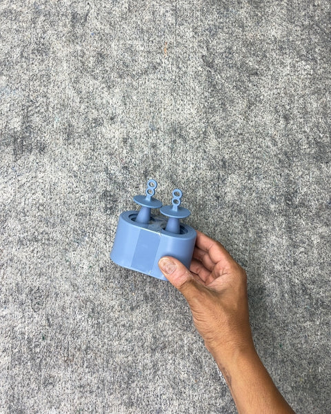 Blue Ice Pop Molds