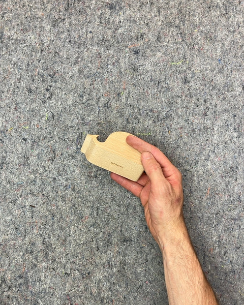 Kikkerland Whale Beech Wood Phone Holder
