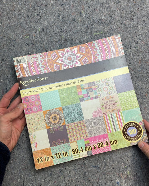 Recollections Paper Pad, 12x12"