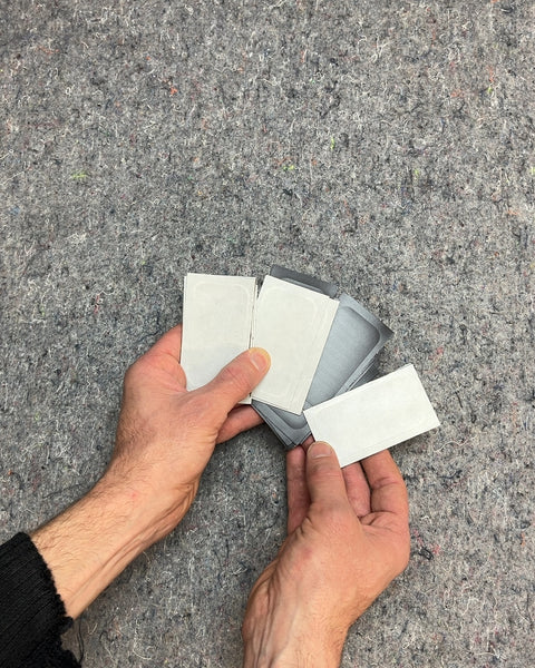 Set of Blank Magnet Stickers