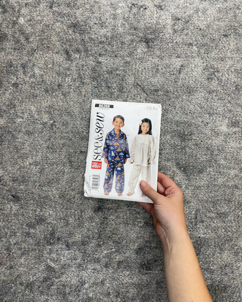 See & Sew Butterick B6268 Children's Top and Pants Sewing Pattern