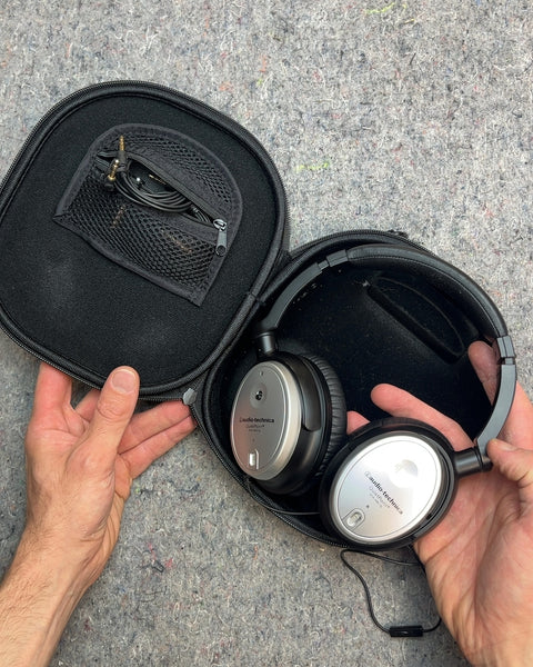Audio-Technica QuietPoint Noise-Cancelling Wired Headphones