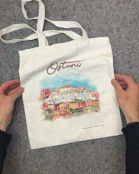 Ostuni Italy Souvenir Tote Bag
