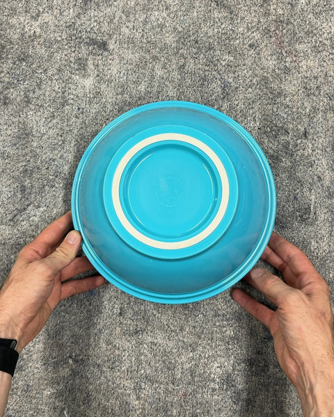 Blue and White Serving Bowl, 10"