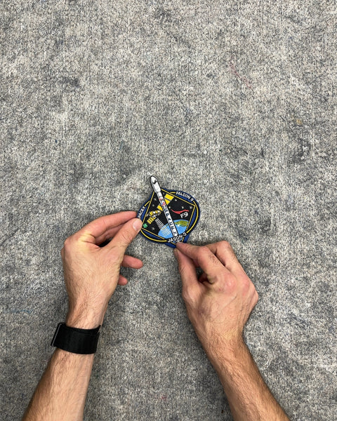 SpaceX Falcon 9 Jason-3 Mission Embroidered Patch