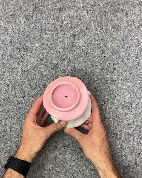Scented Marshmallow Ghost Candle