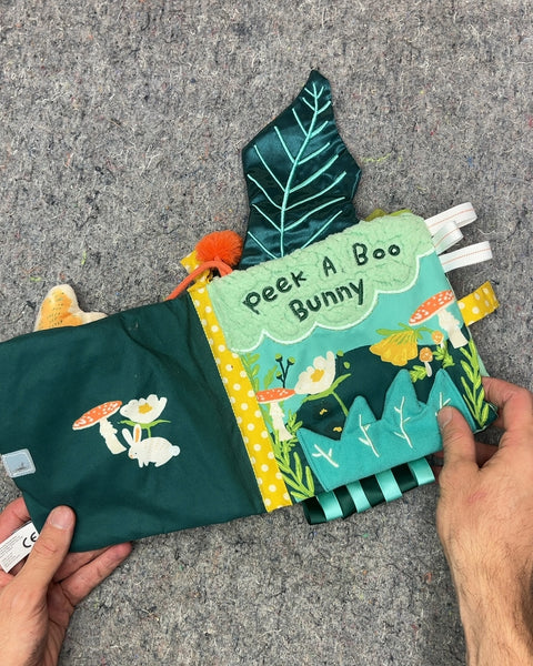 Peek A Boo Bunny Soft Activity Book