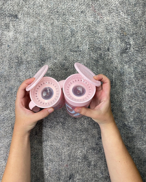 Dr Browns Pink Sippy Cups with Handles