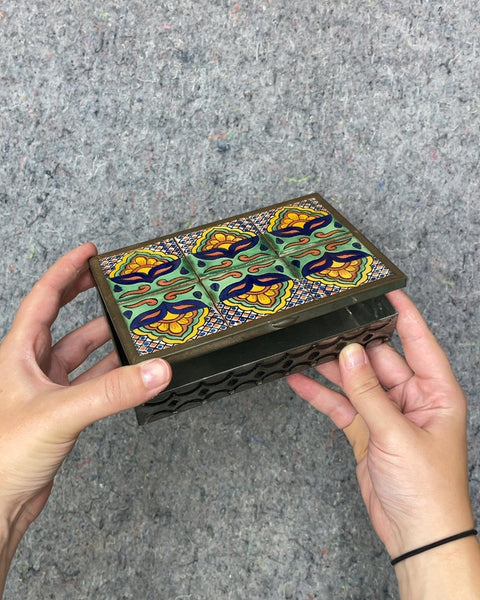 Decorative Tile Top Box