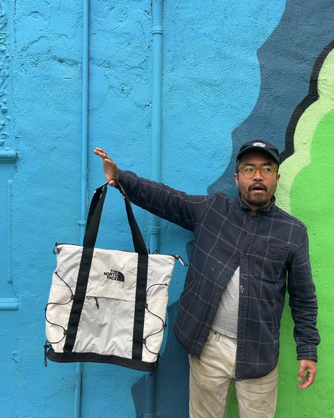 The North Face White Tote Bag