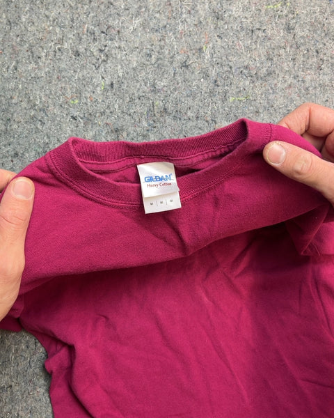 Gildan Pink-ish Short Sleeve T-Shirt, Size M
