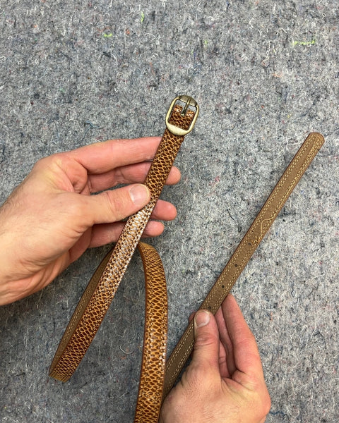 Skinny Belt with Buckle, 40"