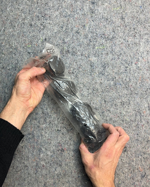 4 Black Plastic Casters