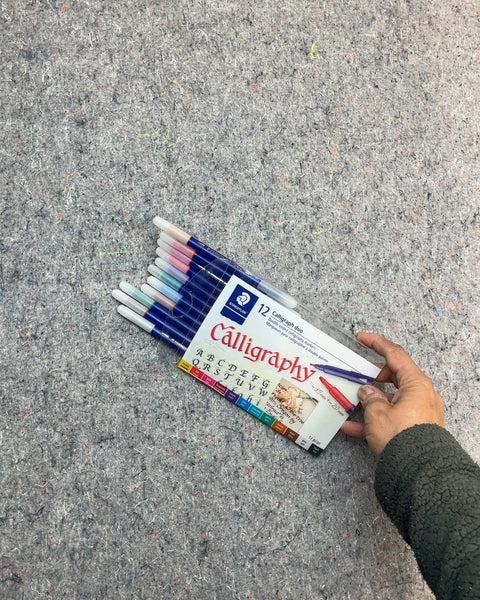 Staedtler Calligraphy Duo Markers, 12-Piece