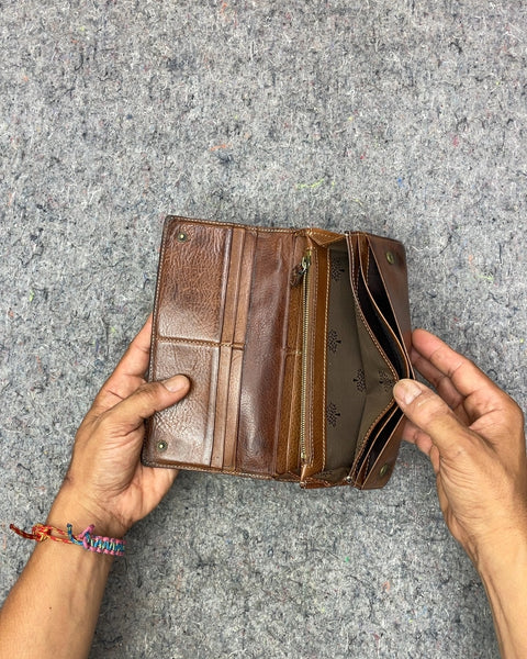 Mulberry Brown Leather Wallet
