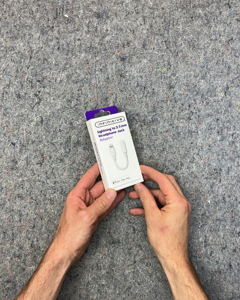 INFINITIVE Lightning to 3.5mm Headphone Jack Adapter