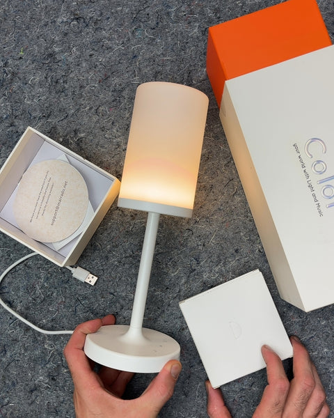 Color Smart Table Lamp with Bluetooth Speaker