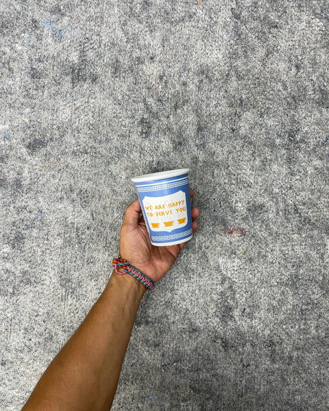 Ceramic NYC Anthora Coffee Cup