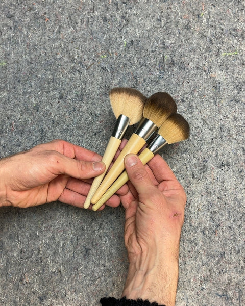 Set Of 3 EcoTools Makeup Brushes